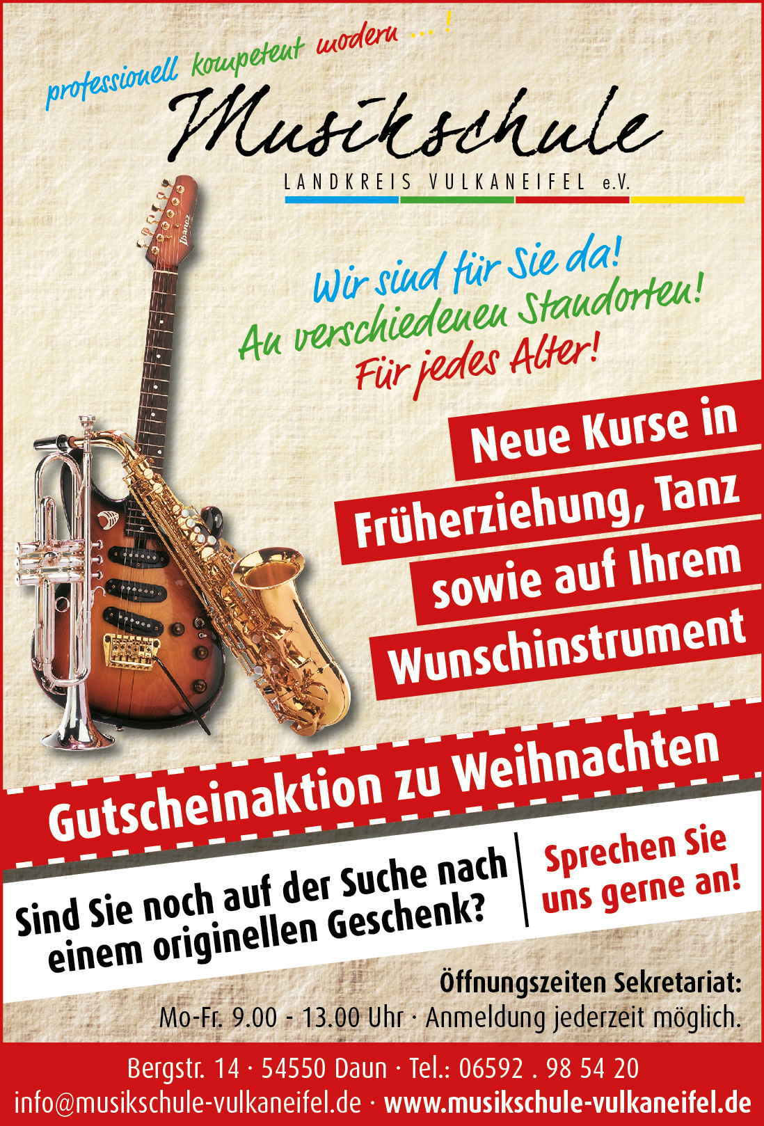 Guscheinaktion zu Weihnachten