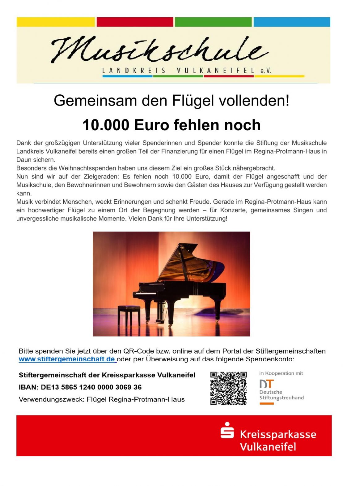 Gemeinsam den Flügel vollenden