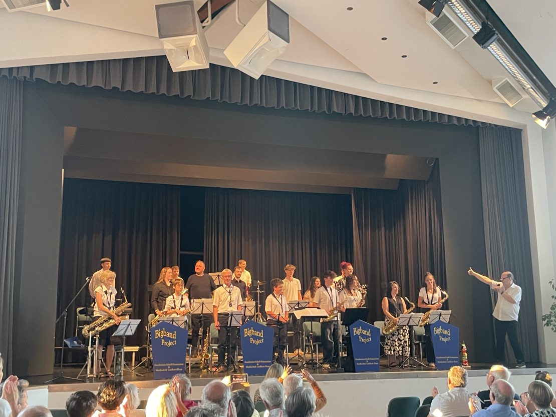 Phänomenales Konzert der GSG Musikschule Big Band im Forum Daun am Pfingstmontag