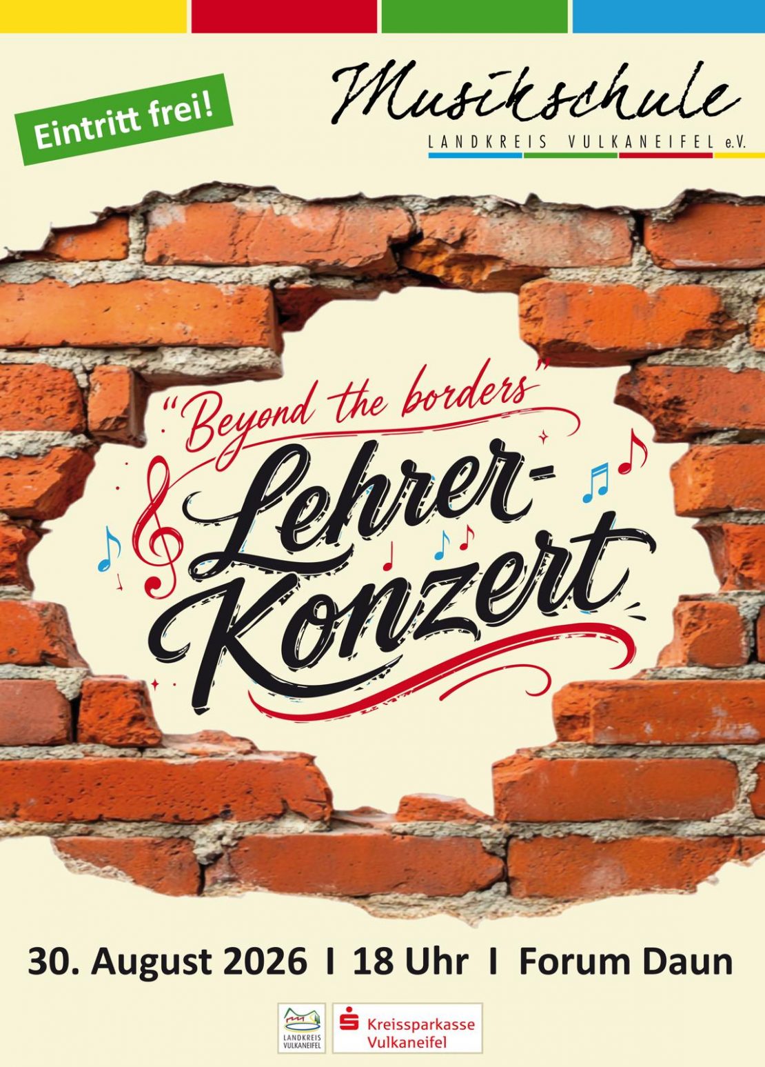 „Beyond the borders“ – Lehrerkonzert
