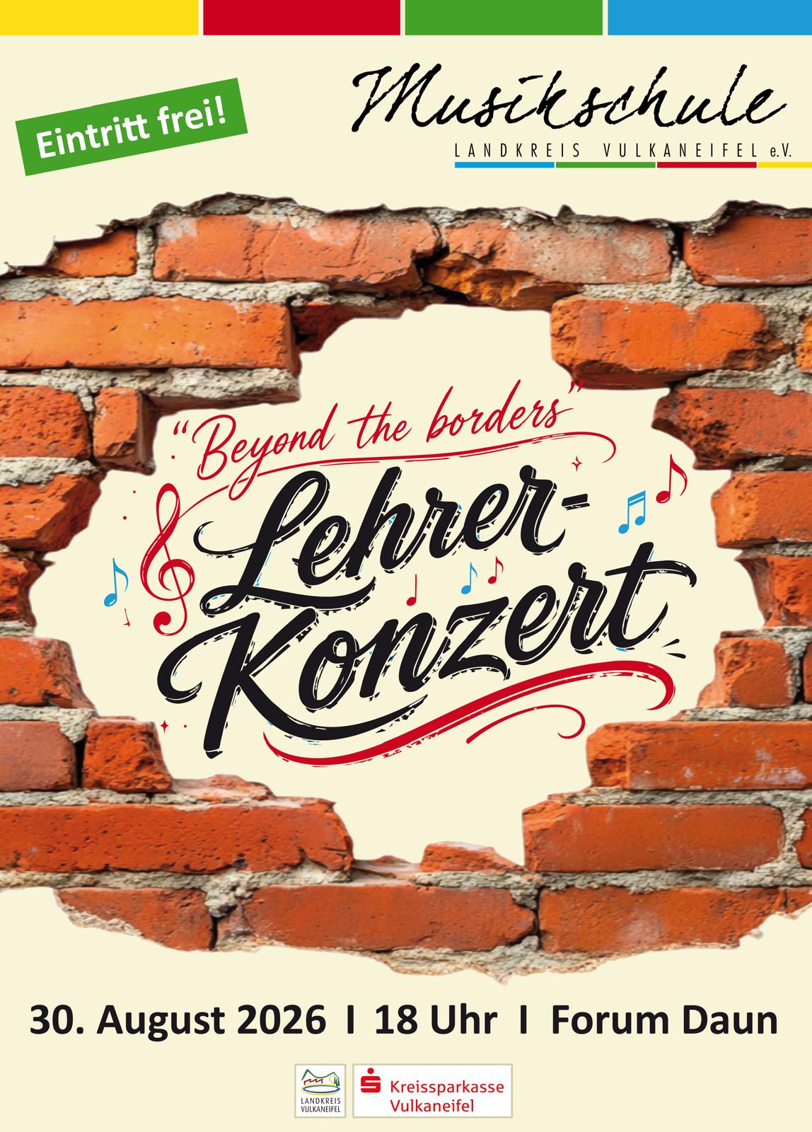 "Beyond the borders" - Lehrerkonzert